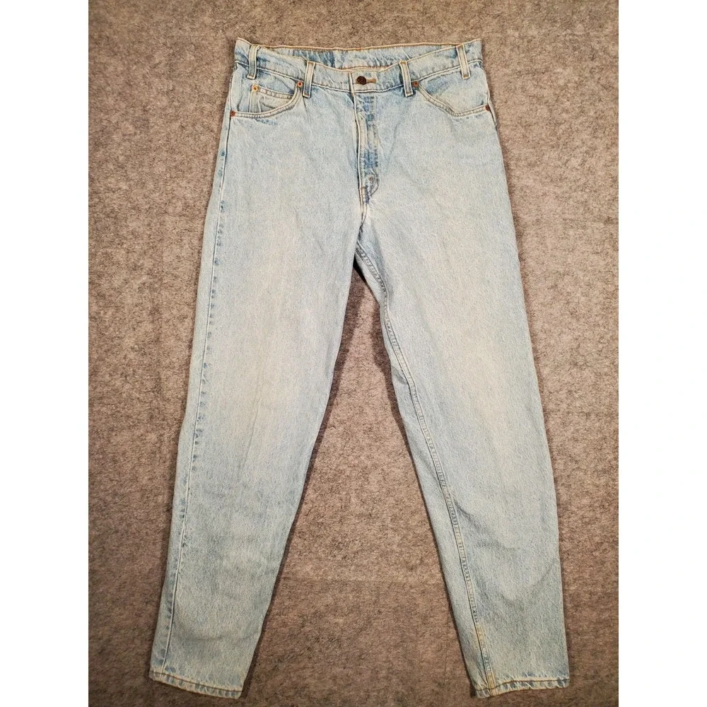 Vintage Levi's Orange Tab 550 Men Size 36x36 Fits 34x35 Jeans Relaxed Fit Faded